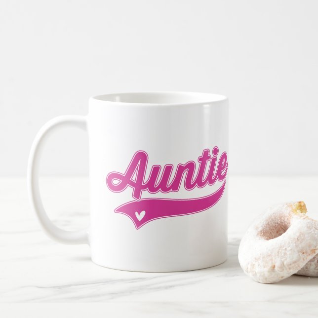 Caneca De Café Tia (Com Donut)