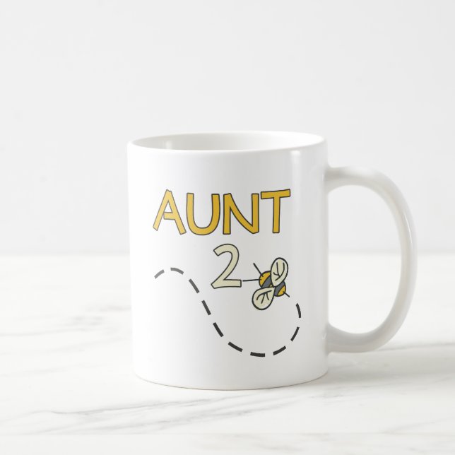Caneca De Café Tia 2 abelha (Direita)