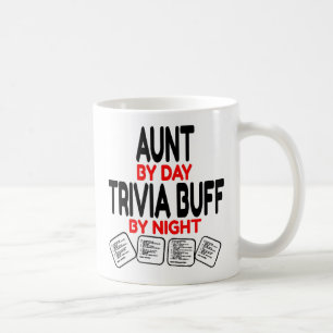 Caneca De Café Tia ama Jogando Trivia