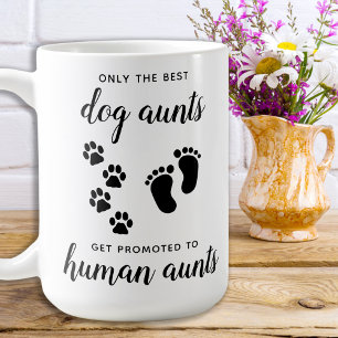 Caneca De Café Tia Canina Promovida Para Revenda De Gravidez Da T
