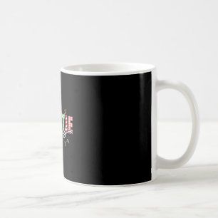 Caneca De Café Tia Claus Xmas Natal Luzes Pajama Família M
