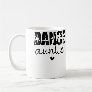 Caneca De Café Tia de Dança Tia da Vida de um Dançarino Tia
