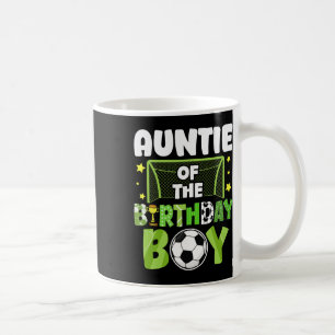 Caneca De Café Tia de Futebol Aniversário Menino Festa Futebol Fa