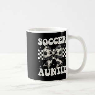 Caneca De Café Tia de Futebol Coquete Engraçada Arco Tia de Futeb