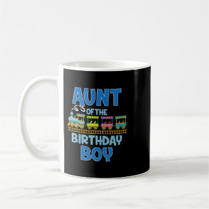 Caneca De Café Tia Do Aniversário Treina Brinquedos Engraçados Fa
