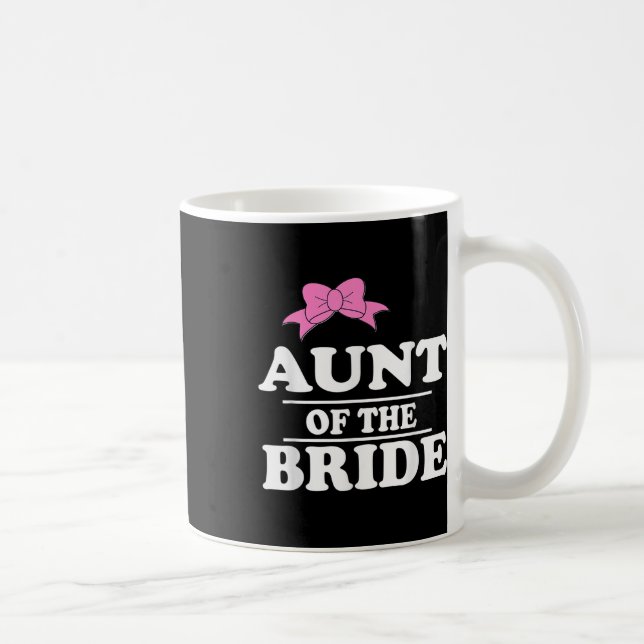 Caneca De Café Tia Do Casamento Da Noiva (Direita)