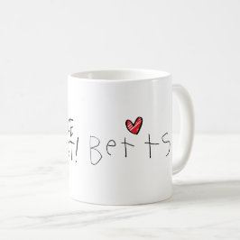Caneca De Café Tia Endurecimento + Betts