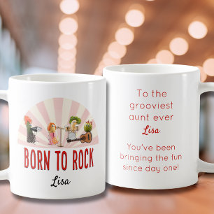 Caneca De Café Tia Engraçada Presente - Café Veggie Legal Persona