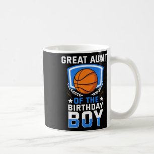 Caneca De Café Tia excelente Da Família Sketll Birthday Boy
