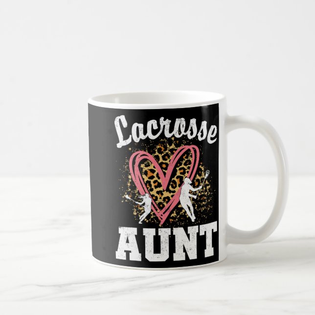 Caneca De Café Tia Leopard Coração Correspondente (Direita)