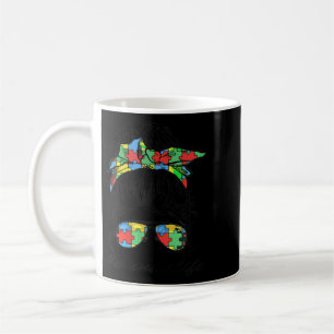 Caneca De Café Tia Life Autismo Sensibilização Mensageira Rapar