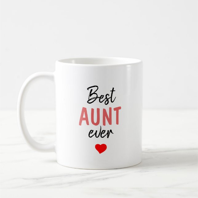Caneca De Café Tia Mais Querida (Esquerda)