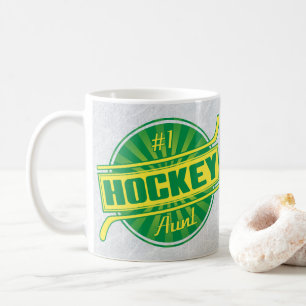 Caneca De Café Tia Mug de Hockey Número 1