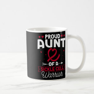 Caneca De Café Tia Orgulhosa De Um Guerreiro De Células Falsiform