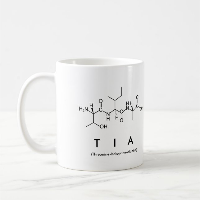 Caneca De Café Tia peptide (Esquerda)