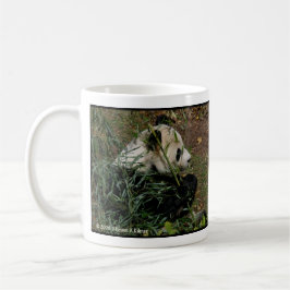 Caneca De Café Tian Tian e jardim zoológico do nacional das