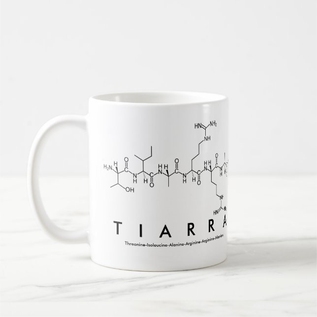 Caneca De Café Tiarra peptide (Esquerda)