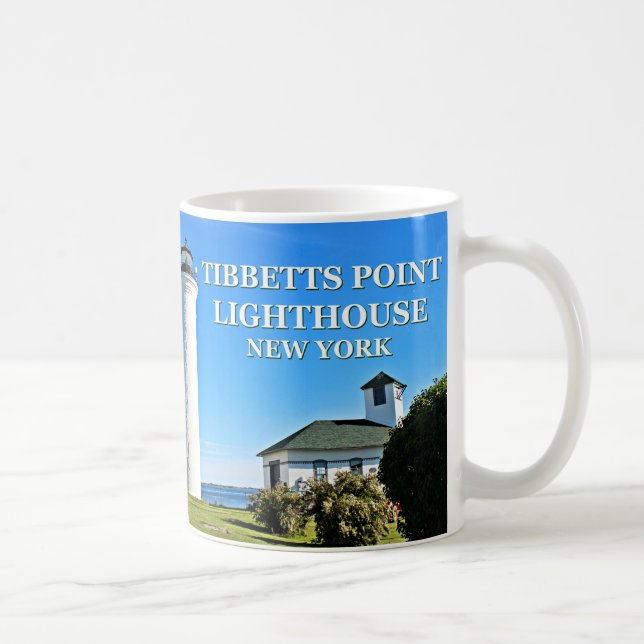 Caneca De Café Tibbetts Point Lighthouse, Nova Iorque (Direita)