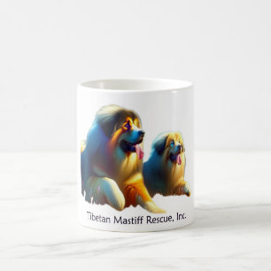 Caneca De Café Tibetan Mastiff Pair