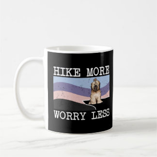 Caneca De Café Tibetano Terrier caminhou mais preocupada com meno