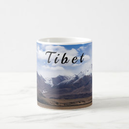 Caneca De Café Tibete, Himalaia - Paisagem Cênica das Montanhas