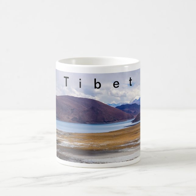 Caneca De Café Tibete - Lago Santo Yamdrok - (Centro)