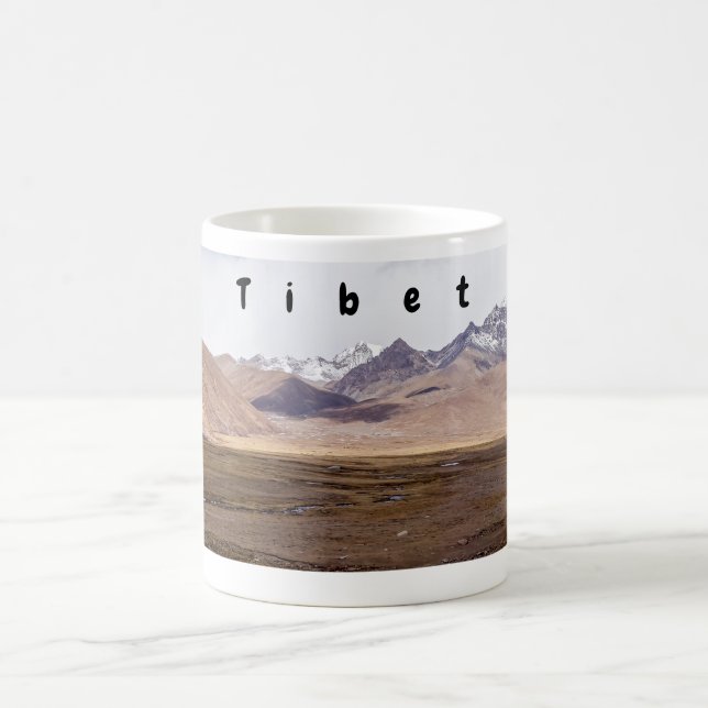 Caneca De Café Tibete - Paisagem de montanha (Centro)