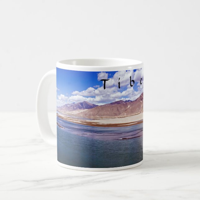 Caneca De Café Tibete - Rio Brahmaputra (Frente Esquerda)