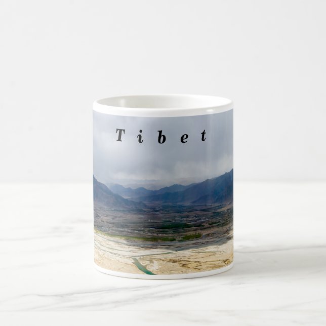 Caneca De Café Tibete - Rio Lhasa (Centro)