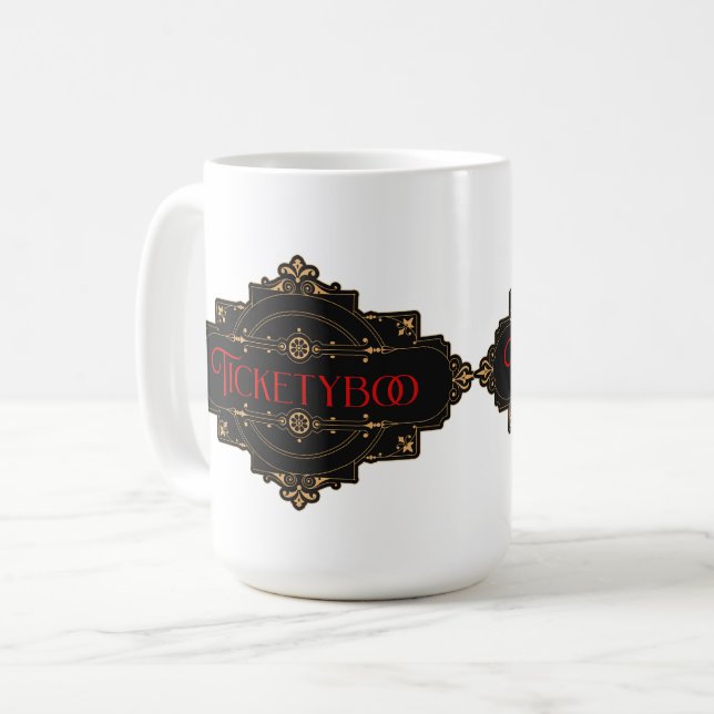 Caneca De Café Ticketyboo (Frente Esquerda)