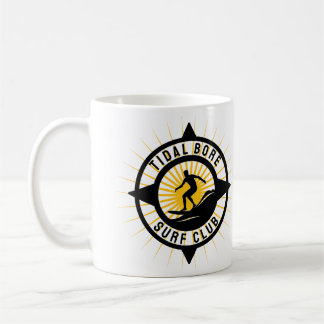 Caneca De Café Tidal Bore Surfe Club