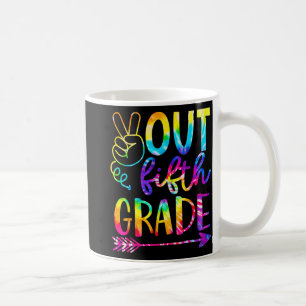 Caneca De Café Tie Dye Do 5 Grau 2023 No Último Dia Da Escola