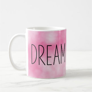 Caneca De Café Tie Dye Pink do Café do Sonho