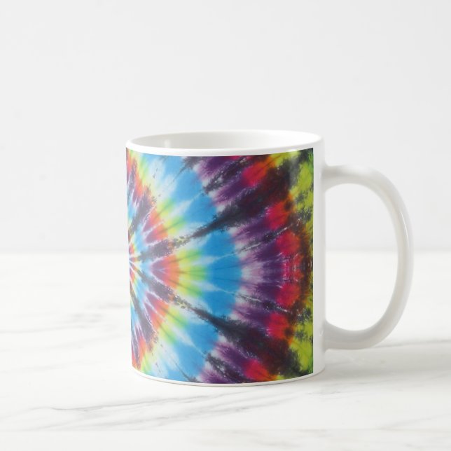 Caneca De Café Tie Tie Dye do Túnel de Viagem (Direita)