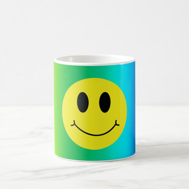 Caneca De Café TieDye Clássico do Rosto Grin (Centro)