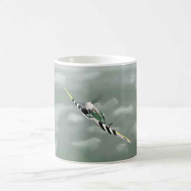 Caneca De Café Tífon Fighter Bomber Normandy 44 (Centro)