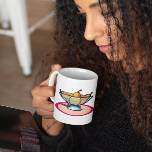 Caneca De Café Tigela de Frutas