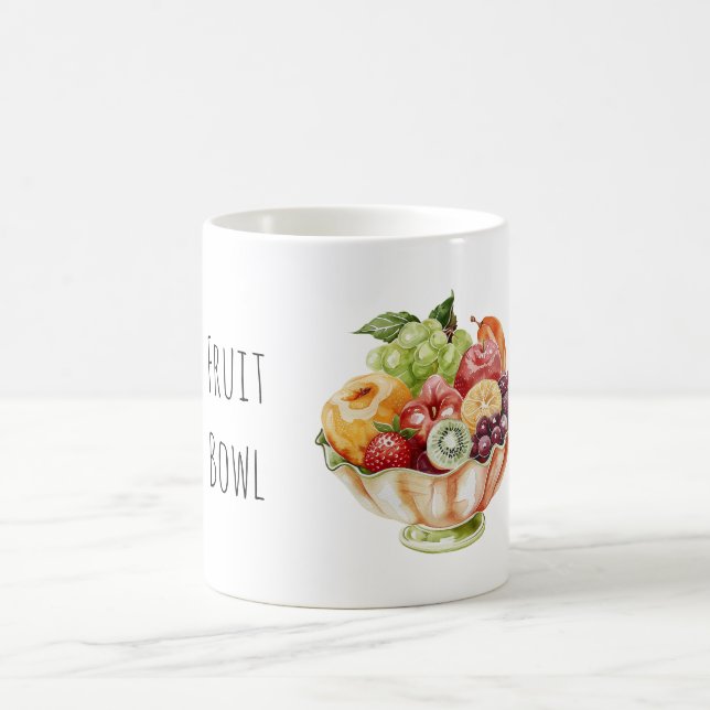 Caneca De Café Tigela de Frutas (Centro)
