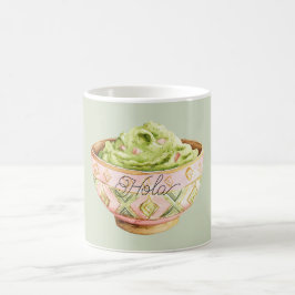 Caneca De Café Tigela de Guacamole Hola (olá)