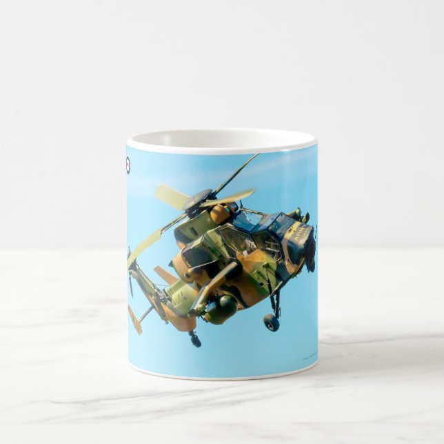 Caneca De Café TIGER ATTACK HELICOPTER (Austrália) (Centro)