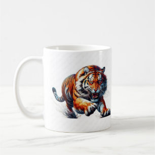 Caneca De Café Tiger Classic Mug, 11 oz