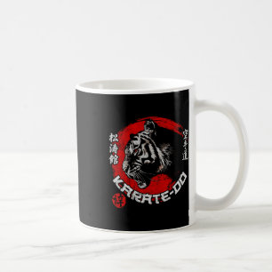 Caneca De Café Tiger Karate - Símbolo Shotokan Dojo Training Kanj