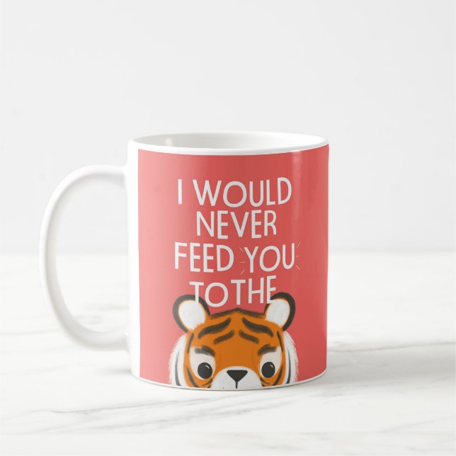 Caneca De Café Tiger King inspirou Mug (Esquerda)