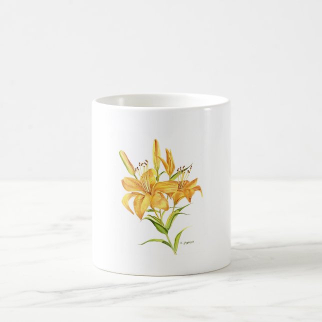 Caneca De Café Tiger Lily (Centro)