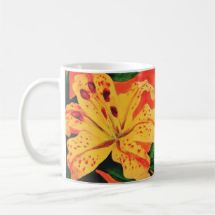Caneca De Café Tiger Lily