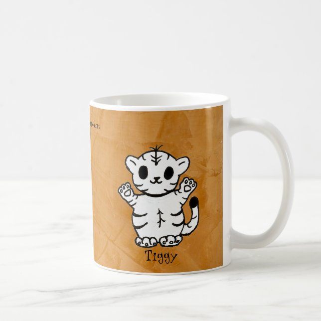 Caneca De Café Tiggy (Direita)