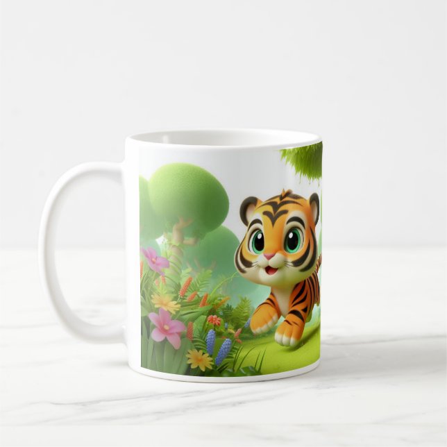 Caneca De Café Tigre (Esquerda)