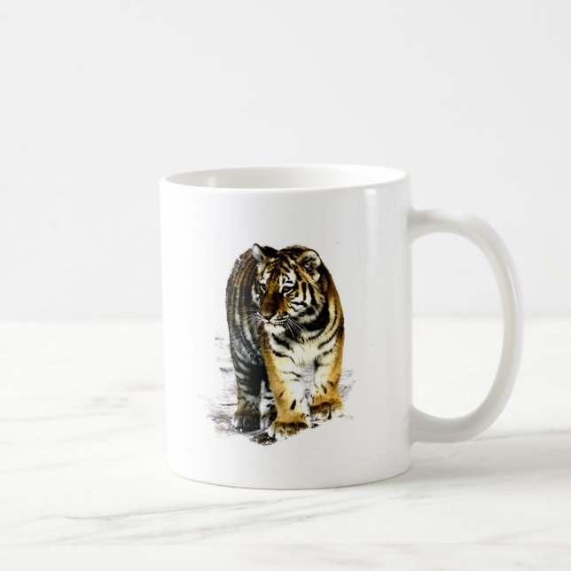 Caneca De Café Tigre (Direita)