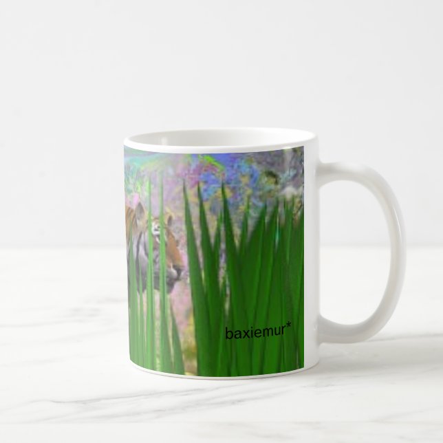 Caneca De Café Tigre (Direita)