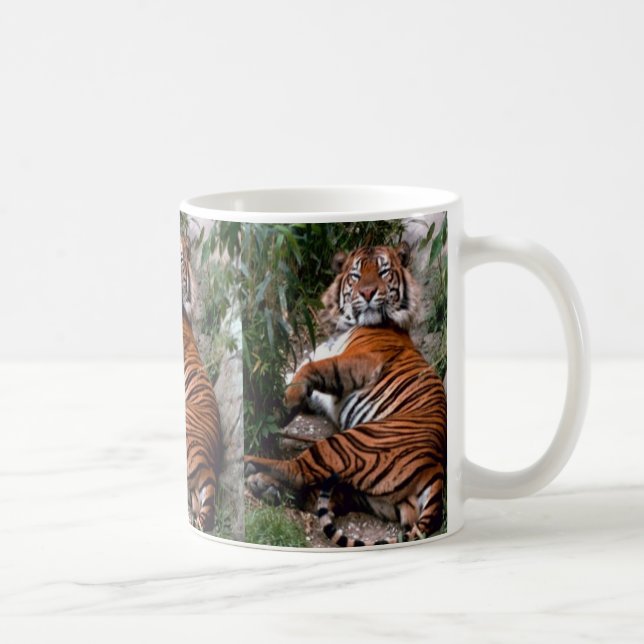 Caneca De Café Tigre (Direita)